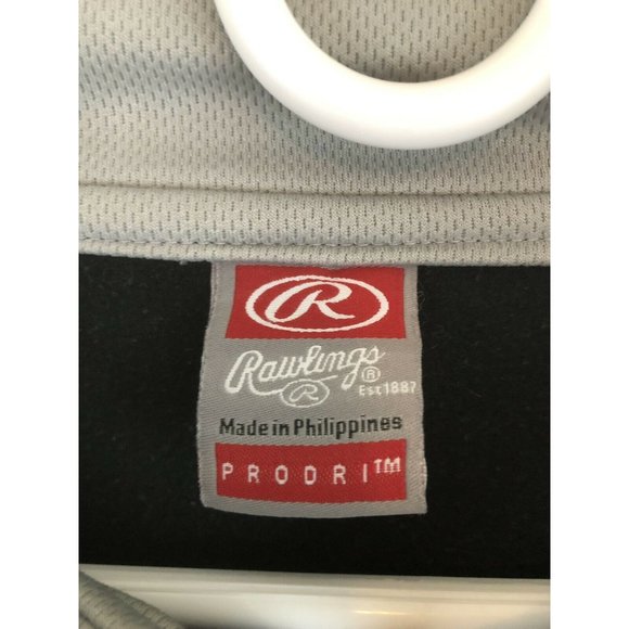 Rawlings Pro Dri 1/4 Zip Long Sleeve Pullover - Picture 2 of 6